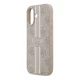 CG MOBILE iPhone 17 GUESS 4G PRINTED STRIPES szilikon telefonvédő ütésállóság, MagSafe, RÓZSASZÍN