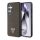 CG MOBILE Samsung S25 GUESS GRAINED HOT STAMP PEONY PATTERN szilikon telefonvédő ütésállóság, MagSafe, SÖTÉTBARNA