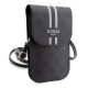 CG MOBILE GUESS PU QUILTED 4G METAL LOGO kézitáska álló univerzális, vállpánt, FEKETE