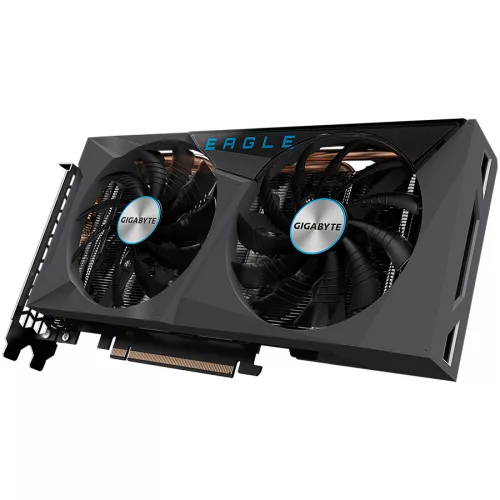 GIGABYTE Video Card NVidia GeForce RTX 3060 EAGLE OC (LHR) 12G GDDR6 12GB/192bit, PCI-E 4.0 x16, 2xHDMI, 2xDP, WINDFORCE 2X, RGB Fusion 2.0, Retail, LITE HASH RATE