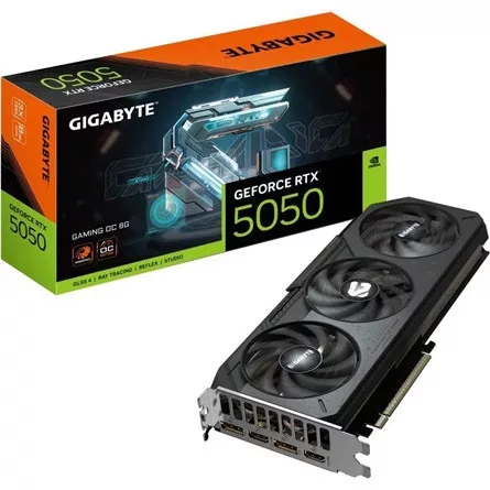 Gigabyte GeForce RTX 5050 Gaming OC 8GB GDDR6 128-bit low profile grafikus kártya