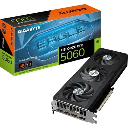 Gigabyte GeForce RTX 5060 Eagle MAX OC 8GB GDDR7 128-bit grafikus kártya
