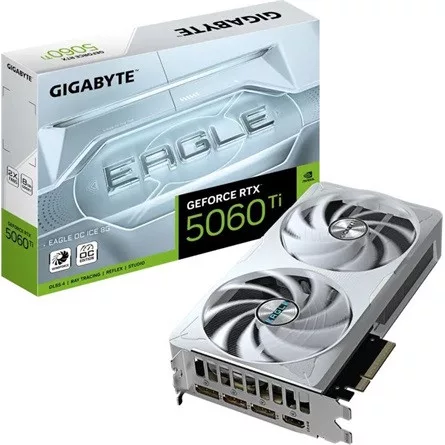 Gigabyte GeForce RTX 5060 Ti Eagle Ice OC 8GB GDDR7 128-bit