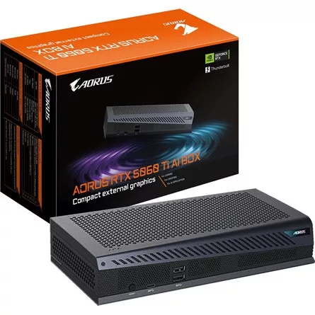 GIGABYTE Videokártya Gaming AI Box nVIDIA RTX 5060 Ti 16GB DDR7
