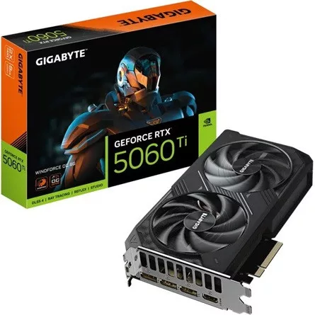 Gigabyte GeForce RTX 5060 Ti WindForce2 OC 8GB GDDR7 128-bit