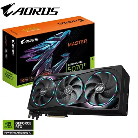 GIGABYTE Videokártya PCI-Ex16x nVIDIA RTX 5070 Ti 16GB DDR7 OC