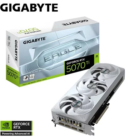 GIGABYTE Videokártya PCI-Ex16x nVIDIA RTX 5070 Ti 16GB DDR7 OC