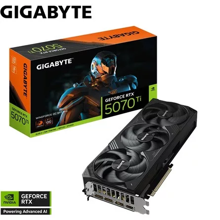Gigabyte GeForce RTX 5070 Ti WindForce3 OC 16GB GDDR7 256-bi