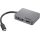 Lenovo Travel Hub Gen2 4-port 15W USB-C dokkoló (Storm Gray) szürke