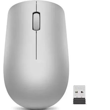 Lenovo 530 optikai vezeték nélküli egér (Platinum Grey) szürke