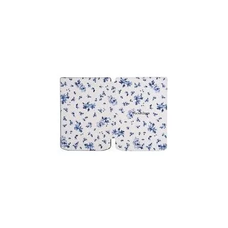 POCKETBOOK e-book tok -  PB629_634 Shell gyári Tok Virágos