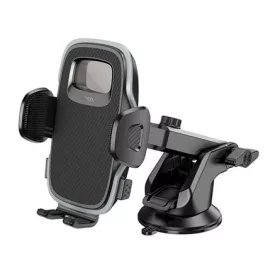   HOCO H15 autós tartó műszerfalra, 4.5-7" méret, FEKETE