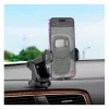 HOCO H15 autós tartó műszerfalra, 4.5-7" méret, FEKETE