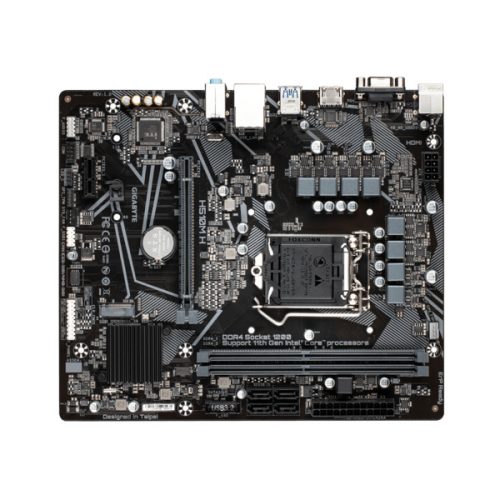 Gigabyte Alaplap - Intel H510M H s1200 (H510, 2xDDR4 3200MHz, 1xGBE LAN, 4xSATA3, M.2, 6xUSB2.0, 4xUSB3.2)