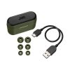 JVC HA-A9TG True Wireless Bluetooth military zöld fülhallgató