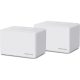 Mercusys Mesh WiFi AX3000 - Halo H80X (2 pack; 574Mbps 2,4GHz + 2402Mbps 5GHz; 3x 1Gbps; WPA3)