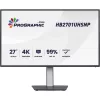 IIYAMA ProGraphic monitor, IPS, 27", 3840x2160, 16:9, 450 cd/m˛, 4ms, 3000:1, HDMI/DisplayPort/USB-C/RJ45