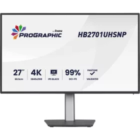   IIYAMA ProGraphic monitor, IPS, 27", 3840x2160, 16:9, 450 cd/m˛, 4ms, 3000:1, HDMI/DisplayPort/USB-C/RJ45