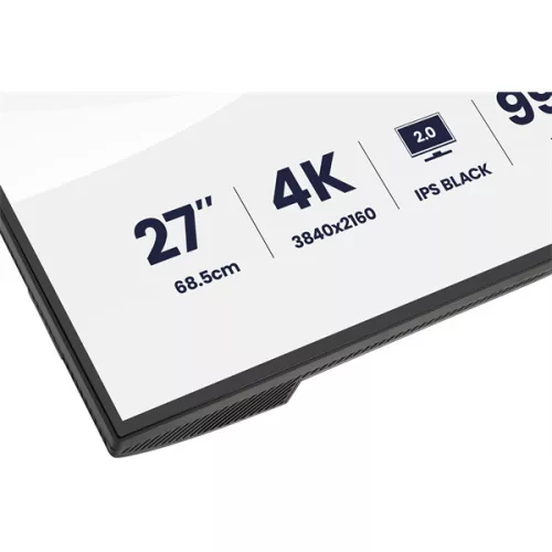 IIYAMA ProGraphic monitor, IPS, 27", 3840x2160, 16:9, 450 cd/m˛, 4ms, 3000:1, HDMI/DisplayPort/USB-C/RJ45