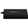 StarTech HB30A3A1CFB 4-portos USB3.0 - USB-C hub fekete