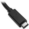 StarTech HB30C3A1GE 3-portos USB-C USB3.0 RJ45 hub fekete