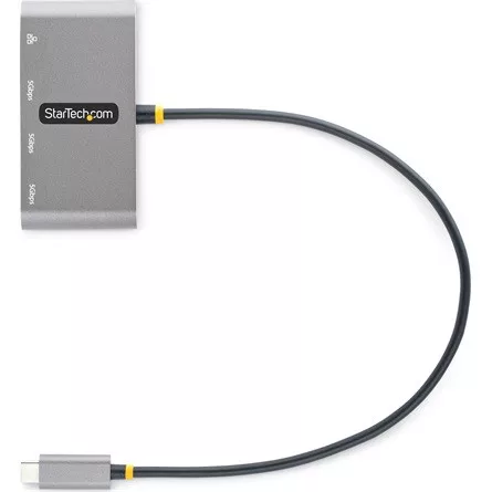 StarTech 3-PORT USB-C HUB WITH GIGABIT ETHERNET PORTABLE LAPTOP HUB