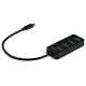 StarTech HB30C4AIB ON-OFF Switch 4-portos USB-C USB3.0 hub fekete