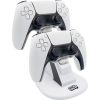 Bandit HBP-256 PlayStation 5 Dual Sense gamepad töltőállomás fehér