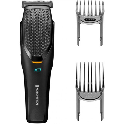 REMINGTON POWER X HC3000 22 hossz, Comfort Glide 3–24mm, japán önélező pengék, 45 perc akku