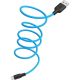 HOCO X21 USB-A 2.0 -> USB-B 2.0 micro M/M töltőkábel 1m kék