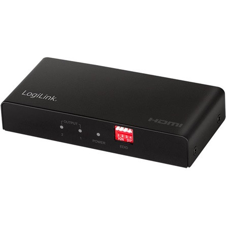 LogiLink HD0033 2-portos HDMI splitter fekete