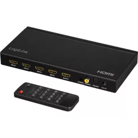  Logilink HDMI kapcsoló, 4x1 port, multiviewer, 1080p/60 Hz, skálázó, RC