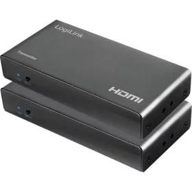   LogiLink HD0057 2-portos USB2.0 HDMI RJ45 video extender fekete kit (2db) 1080p@ 0Hz