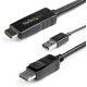 StarTech HDMI 1.4 USB A power -> DisplayPort 1.2 M/M video kábel 2m fekete