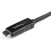 StarTech HDMI 1.4 USB A power -> DisplayPort 1.2 M/M video kábel 3m fekete
