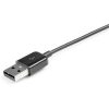 StarTech HDMI 1.4 USB A power -> DisplayPort 1.2 M/M video kábel 3m fekete