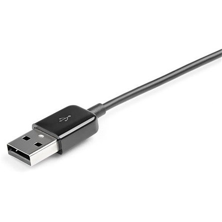 StarTech HDMI 1.4 USB A power -> DisplayPort 1.2 M/M video kábel 3m fekete