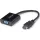 StarTech HDMI -> VGA M/F adapter 0.15m fekete