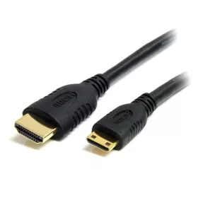   StarTech HDMI Ethernet -> HDMI mini C M/M video jelkábel 1m fekete