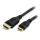 StarTech HDMI Ethernet -> HDMI mini C M/M video jelkábel 1m fekete