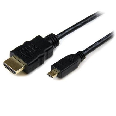 StarTech HDMI Ethernet -> HDMI micro D M/M video jelkábel 3m fekete