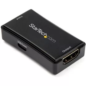   StarTech HDMI 2.0 -> HDMI 2.0 F/F jelerősítő fekete max. 14m