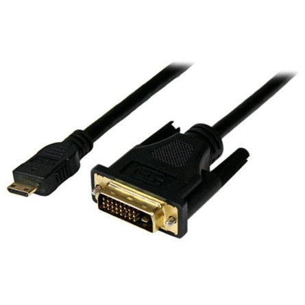 StarTech HDMI mini C -> DVI-D M/M video jelkábel 2m fekete