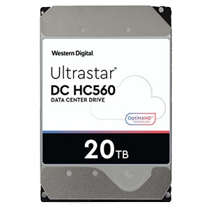 Supermicro WD/HGST HDD Server 3.5" 20TB SATA6Gb/s 7.2kRPM 512M 512e SE