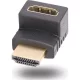 StarTech UP ANGLE HDMI ADAPTER M/F 90-DEGREE/HDMI 2.0/4K 60HZ
