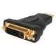 StarTech HDMI -> DVI-D M/F adapter fekete