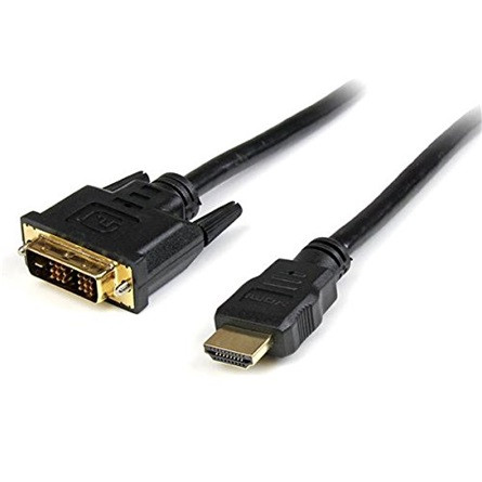 StarTech DVI-D -> HDMI M/M video jelkábel 1.8m fekete