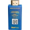 ifi HDMI iSilencer HDMI 2.1 -> HDMI 2.1 M/F aktív zavarszűrő kék (Bontott!)