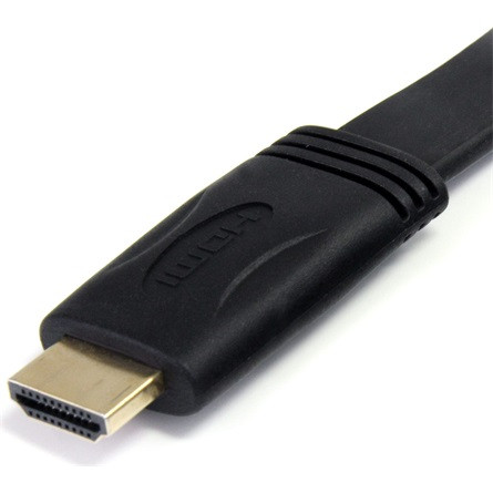 StarTech HDMI 1.4 -> HDMI 1.4 M/M video kábel 1.8m fekete Flat