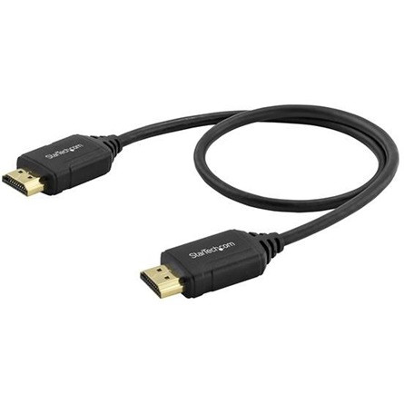 StarTech HDMI 2.0 -> HDMI 2.0 M/M video kábel 0.5m fekete Premium